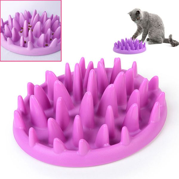 2019 Cat Interactive Slow Feeder Catch Bowl Non Slip Anti Gulping