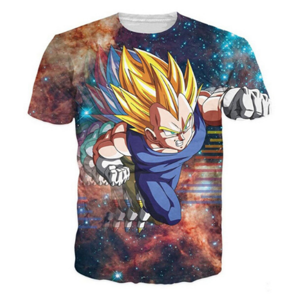 

вегета футболка аниме серии dragon ball z гоку 3d футболка летний стиль унисекс camisetas топы тройники плюс размер s-5xl h35, White;black