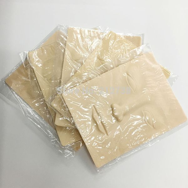 

wholesale-5pcs 3d permanent makeup lips eyebrow face practice skin