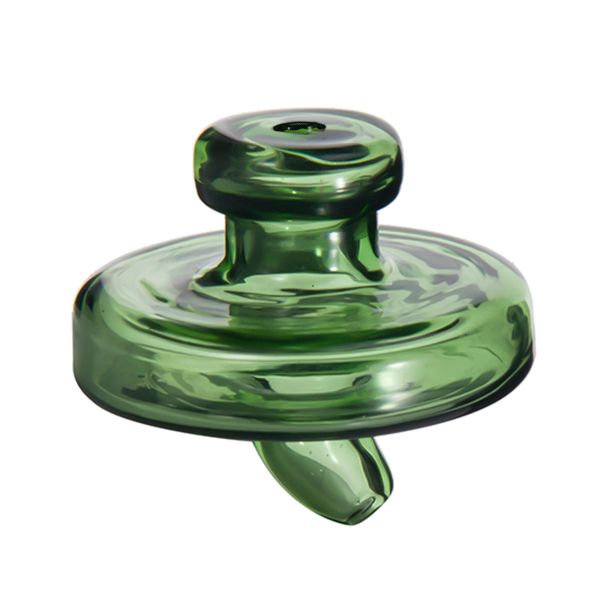 Smoke Universal UFO-Vergaserkappe aus farbigem Glas, Kuppel im Hutstil für Quarz-Banger-Nägel, Wasserpfeifen, Dab-Ölplattformen im Einzelhandel