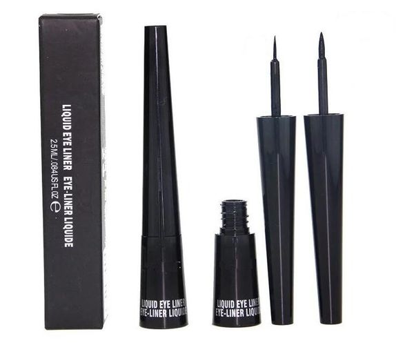 

stock new makeup #1.#2 black waterproof liquid eyeliner 2.5ml fast dhl shipping