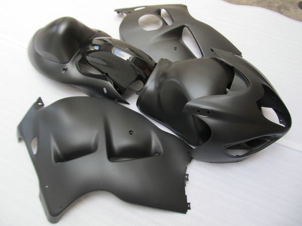 Nuovo kit carenatura parte moto calda per Suzuki GSXR1300 96 97 98 99 00 01-07 set carene nere opache GSXR1300 1996-2007 OT44