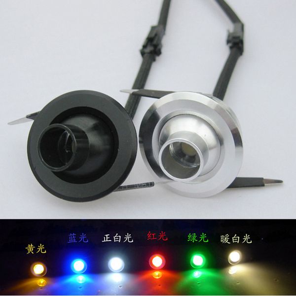 

5pcs/lot 1w 3w mini led cabinet downlight led recessed cabinet spot light include led driver white,warm white ac85-265v