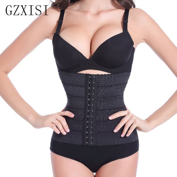 

wholesale- black girdles body shapers for women body slimming tummy shaper waist trainer girdle cincher shaper corset thermal body shaper, Black;white
