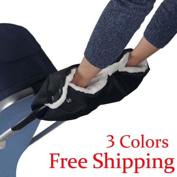 

wholesale- baby stroller accessories winter waterproof anti-e pram hand muff baby carriage glove buggy clutch cart muff glove