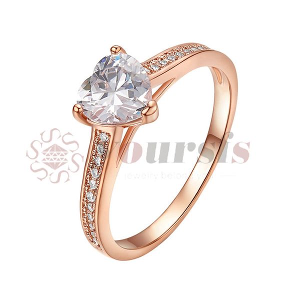 

yoursfs heart ring fashion jewelry classic love rings, Silver