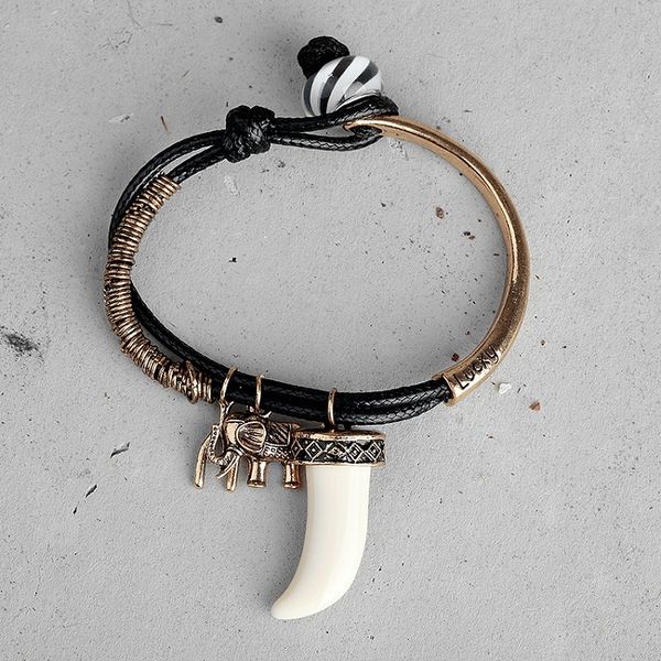 

fashion classic handmade bracelet original design alloy handmade turquoise pendant chain bracelet women girls' gift style