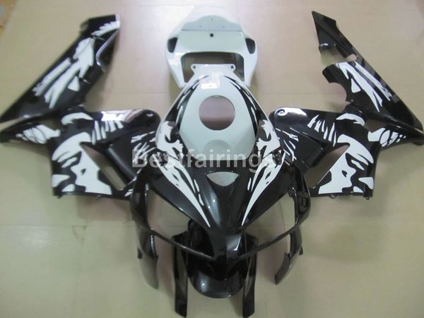 

injection molding fairing kit for honda cbr600rr 05 06 white black fairings set cbr600rr 2005 2006 wi01