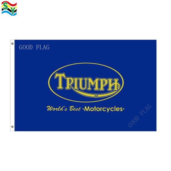 

goodflag triumph worlds flags banner 3x5 ft 90*150cm polyster outdoor flag