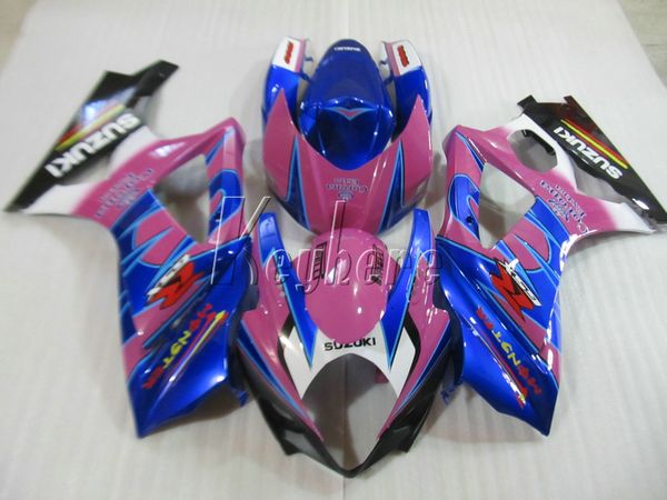 

moto parts fairing kit for suzuki gsxr1000 07 08 purple blue fairings set gsxr 1000 2007 2008 oy16