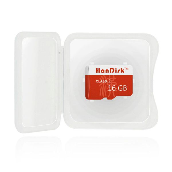 

HanDisk класс 4 Красный 16 ГБ микро SD карты 16 ГБ TF карта Оптовая CE и FCC сертификации 16 ГБ