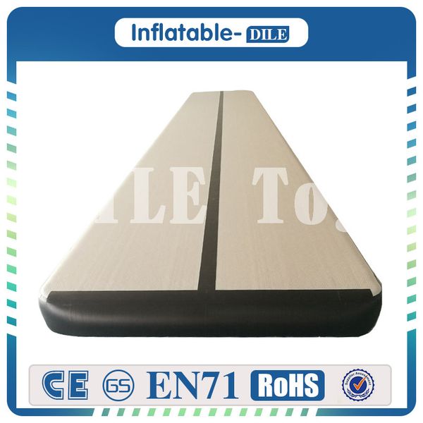 

door to door 6x1x0.2m inflatable air track air tumbling mats gym air mat for sale