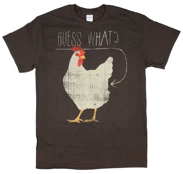 

cotton short sleeve guess what is chicken butt graphic t shirt 2017 summer shirts for men women tshirts fashions tshirt, White;black