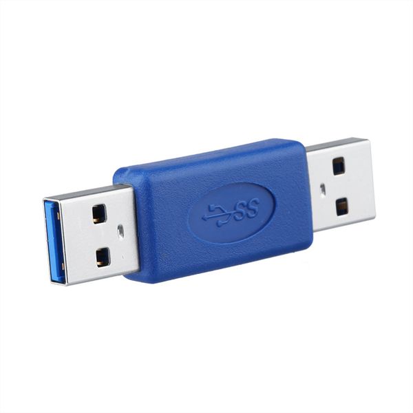 2pcs USB A-Male to USB A-Male M//M Gender Changer USB2.0 Adapter