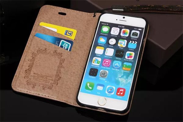 

For iPhone X XS Max XR 8 7 6 6s Plus Fashion Luxury Grid Leather Wallet Flip Case for Galaxy S8 S9 S9plus Note 9 TPU Cover Case High Quality