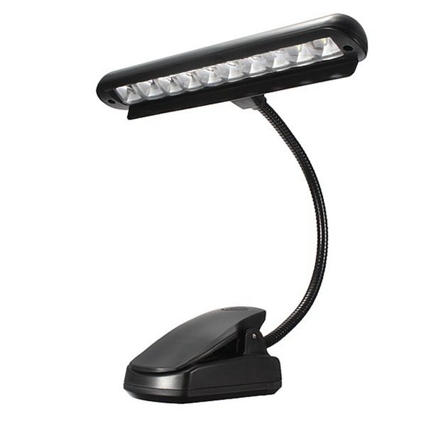Book Light Lamp S Promo Codes Deals 2018 Get Rechargeable Table Lamp 9 Led Clip Light Reading Orchestra Arm Flexible Adapter Book Lights Piano
