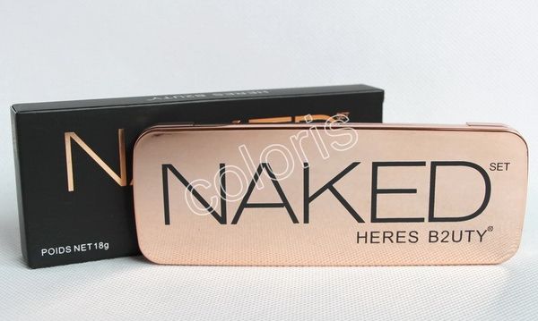 

8 Colors Eyeshadow Palette Naked Mineralize Matte Eyeshadow Naked Palette 18g Brand Heres B2uty 10pcs