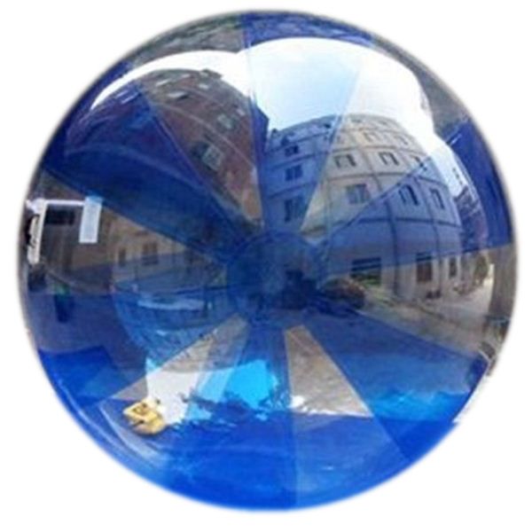 Ücretsiz Kargo Su Yürüme Topu Şeffaf Aqua Zorbing Küre Alman Tizip Zip Çapı ile 5ft 7ft 8ft 10ft