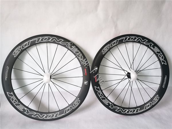 

Straight pull reynold trike lg carbon wheel 60mm carbon bicycle wheel 700c road bike 23mm wide carbon wheel et powerway novatec hub