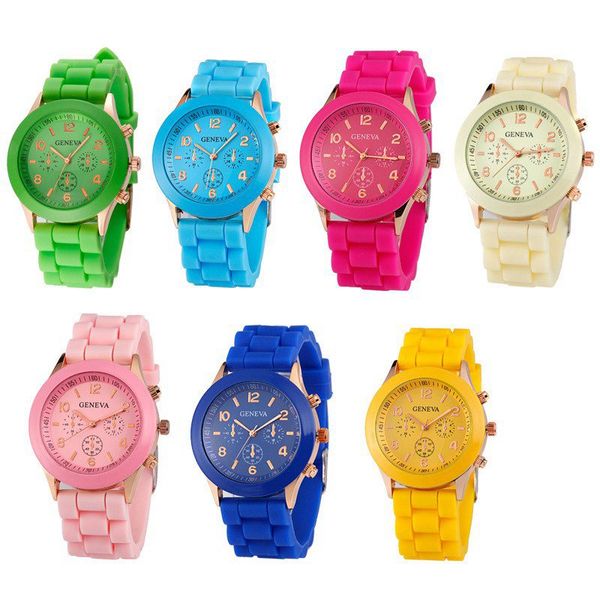 

2017 new hadow tyle geneva watch rubber candy jelly fa hion men women ilicone quartz watche 100pc
