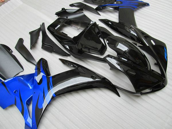 

abs plastic fairing kit for yamaha yzf r1 2002 2003 blue black fairings set yzf r1 02 03 ot26