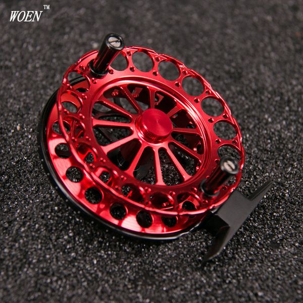 

all aluminum alloy cnc ultra-light stainless steel 2bb bearings fish line wheel no brakes fly fishing vessel f80 / 90