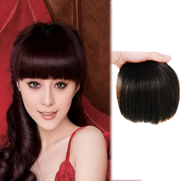 High Quality New Star S Natural Hair Fringe Clip In Bangs Fake