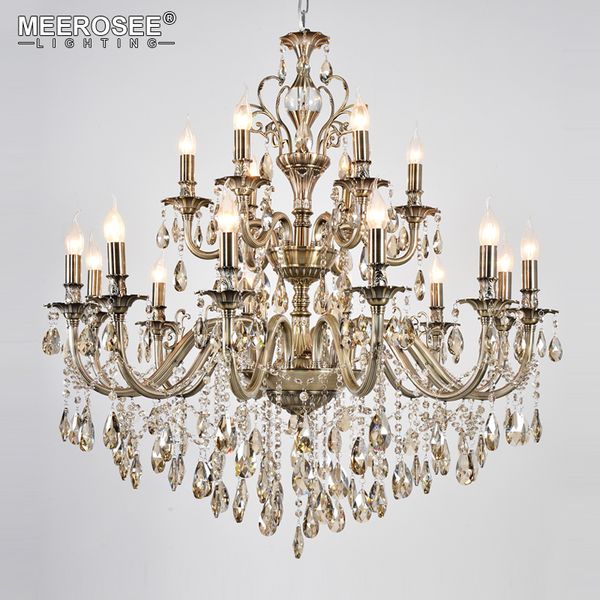 Whole Crystal Chandelier Hanging Light Fitting Good Quality K9 Whole Crystal Chandelier Hanging Light Fitting Good Quality K9 2 Tiers 18 Arms Drop Re