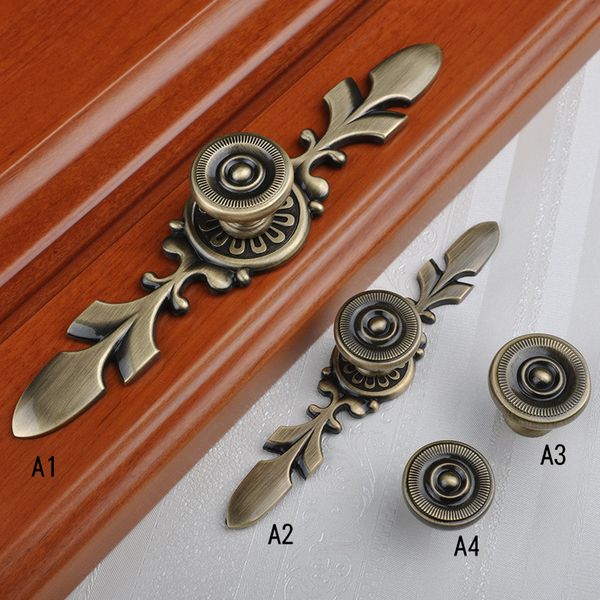 2019 European Cabinet Door Handle American Antique Cabinet Drawer
