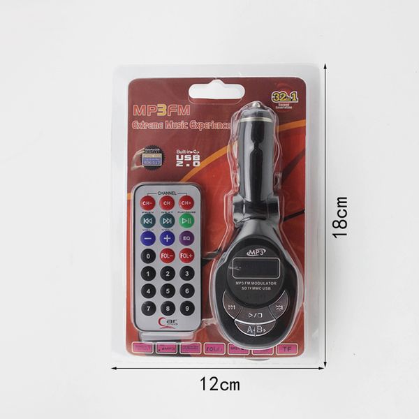 

ЖК-автомобиль MP3-плеер беспроводной FM-передатчик Bluetooth USB / SD/MMC / CD пульт дистанцион