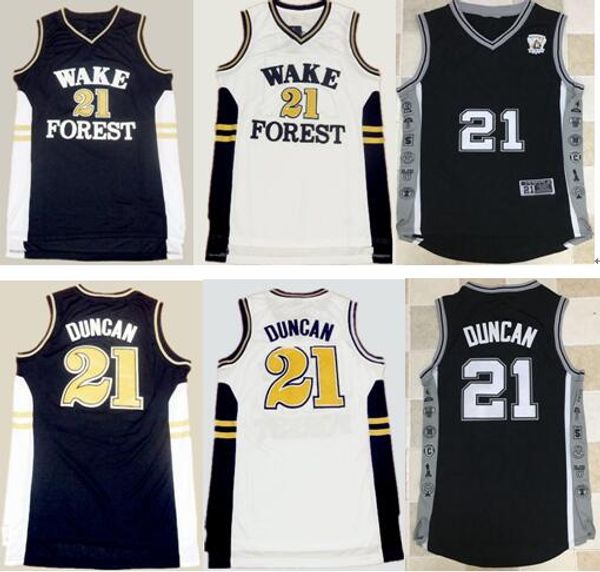 tim duncan college jersey