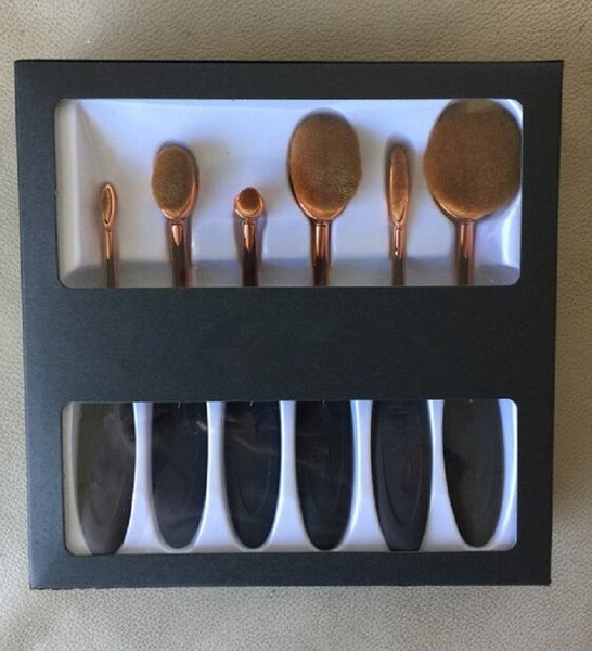 

Nm c oval makeup bru h co metic foundation bb cream powder blu h 6pc et 5pc et makeup tool dhl hipping