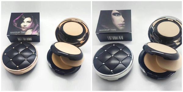 

2017 brand makeup two powder double powder blush gold sliver good quality dhl shipping
