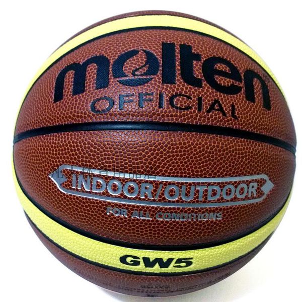 

Официальный расплавленный баскетбол GW5 детей подростков открытый крытый размер 5