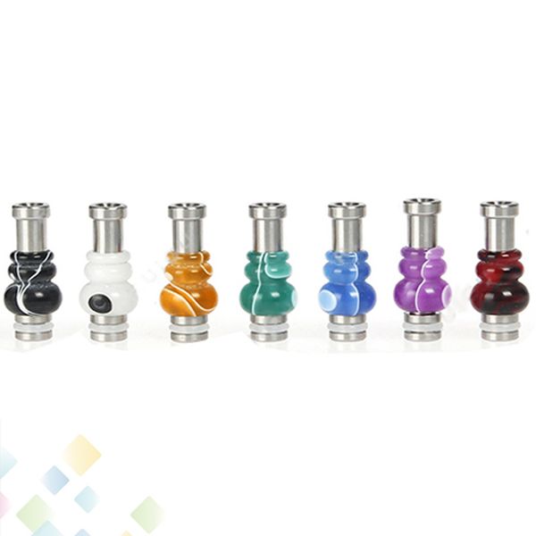 

Original 510 Stainless Steel Acrylic Drip Tips for DCT vivi nova CE7 CE7S DCT UDCT Kayfun Ithaka Atomizer Mouthpiece DHL Free