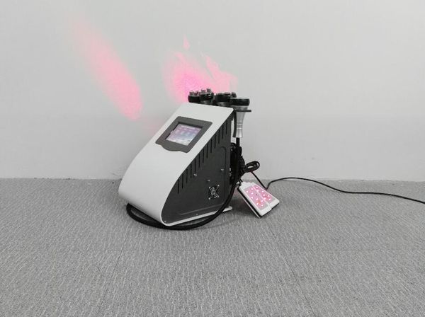 6 in 1 40K Ultraschall-Kavitationsmaschine Lipo-Laser tripolare bipolare RF-Lipollaser-Schlankheitsausrüstung, Ultraschall-RF-Vakuum-Kavitationsmaschine