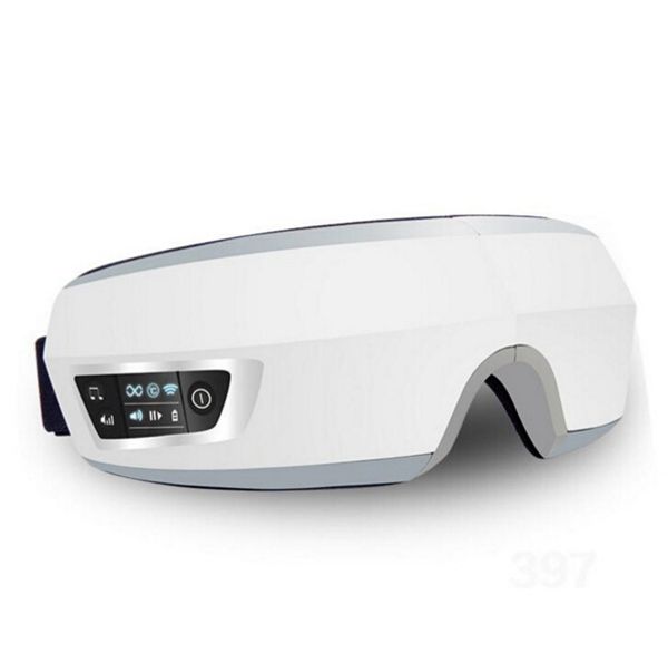 

2017 electric air pressure eye massager with mp3 functions.wireless vibration eye magnetic far-infrared heating.usb eye care glasses