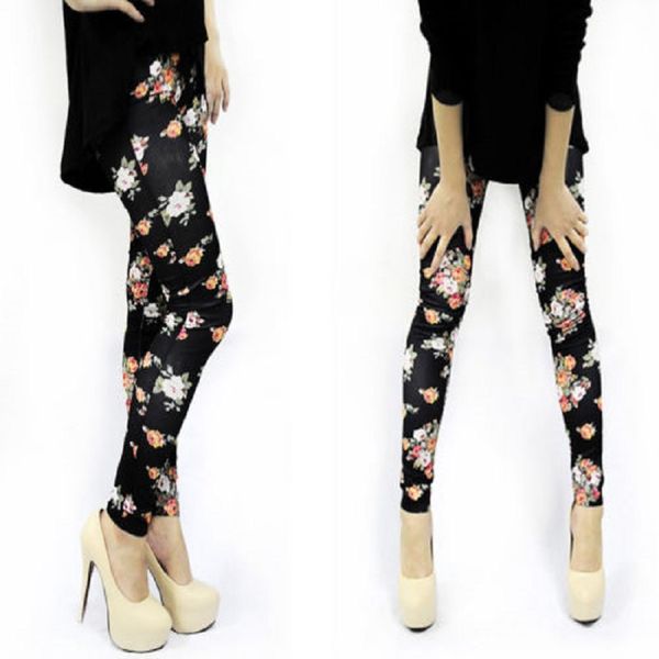 2017 Wholesale Legging 2016 Summer Slim Plus Size Woman Jeggings Wholesale- Legging 2016 Summer Slim Plus Size Woman Jeggings High Quality Active High Waist Color Leggings Ladies Sexy Patterned Leggin - 2017 Wholesale Legging 2016 Summer Slim Plus Size Woman Jeggings