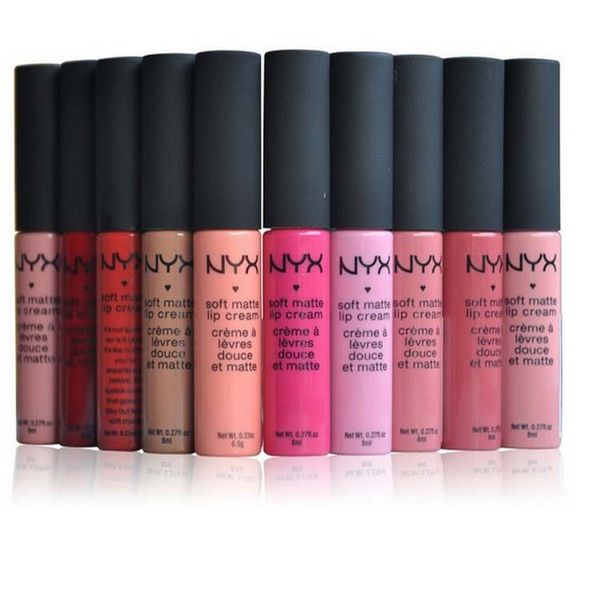 

nyx lipstick cosmetic makeup matte liquid lipstick long-lasting waterproof not fade nyx lip gloss soft matte lip cream charming