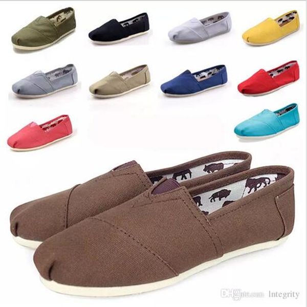 

New brand women and men fa hion neaker canva hoe loafer flat e padrille hoe ize 35 45