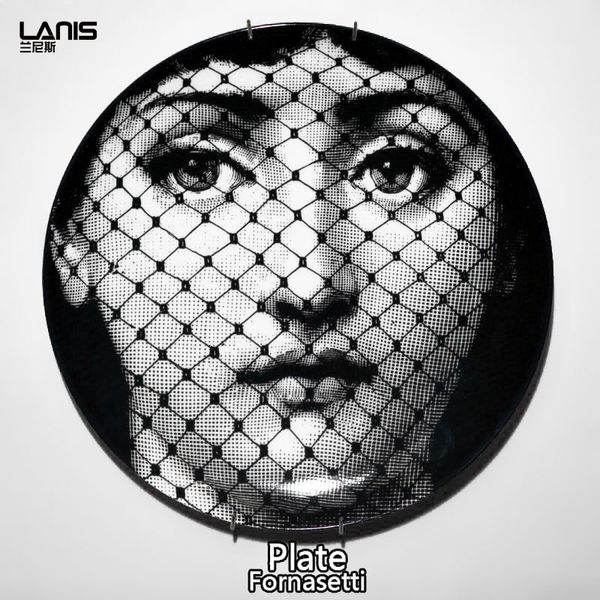 

2019 Мода Новая Европа Статуэтки Италия Fornasetti Декоративные Fornasett Тарелки Настенные