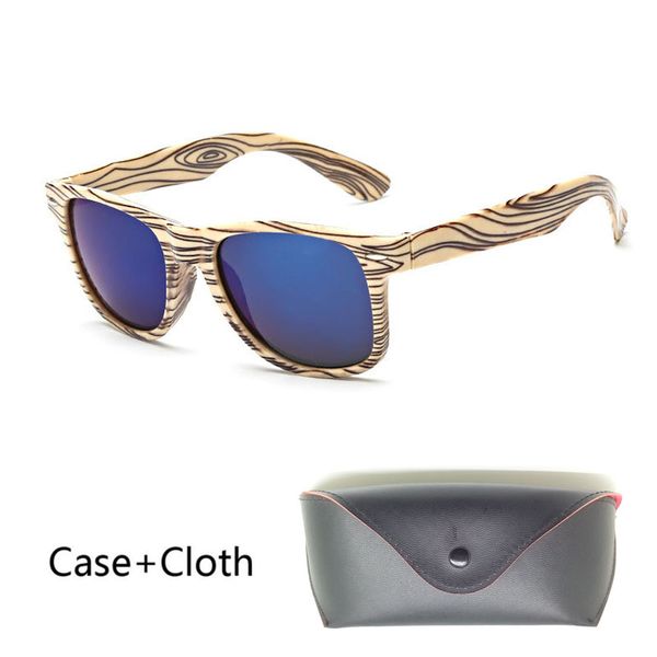 

wholesale- wood sunglasses men bamboo women brand designer mirror sun glasses 2016 original wood handmade oculos de sol masculino with box, White;black