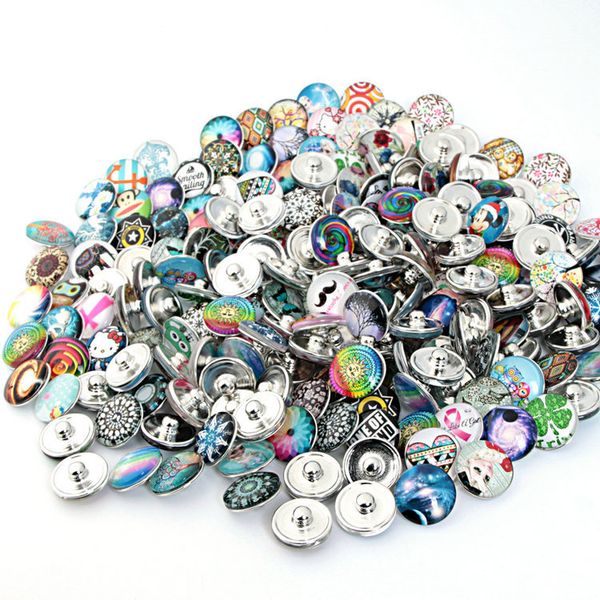

NOOSA 18MM snap button charms Metal Rhinestone glass interchangeable ginger snaps bracelets necklaces For jewelry Making supplies Bulk Lots