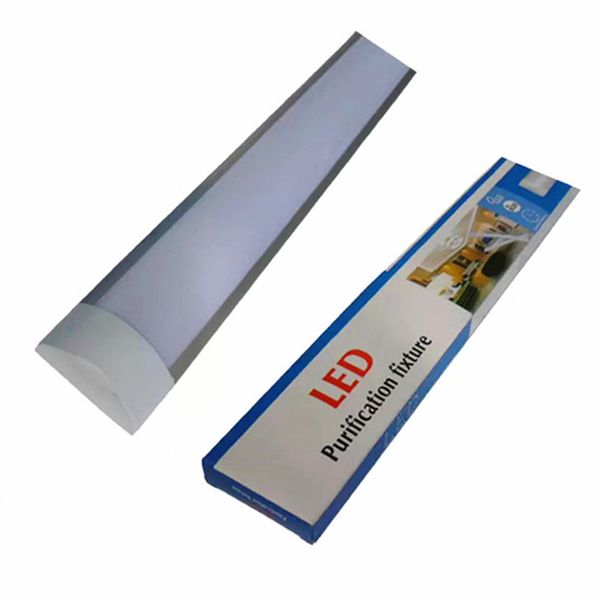 

led tube indoor lighting led batten tube light for home office supermarket using 2 ft 3 ft 4 ft led purification fixture