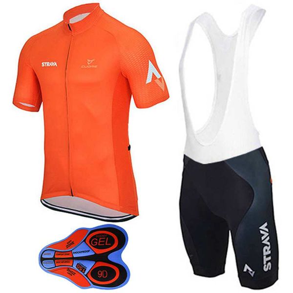 orange cycling jerseys