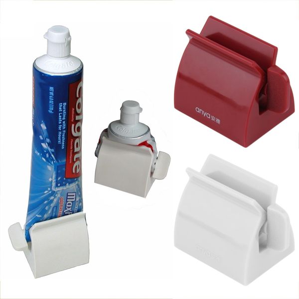 

wholesale- new arrival bathroom set accessories rolling tube tooth paste squeezer toothpaste dispenser + tooth brush toothbrush holder