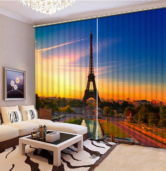 

classic 3d european style tower fashion decor home decoration for bedroom living room curtain