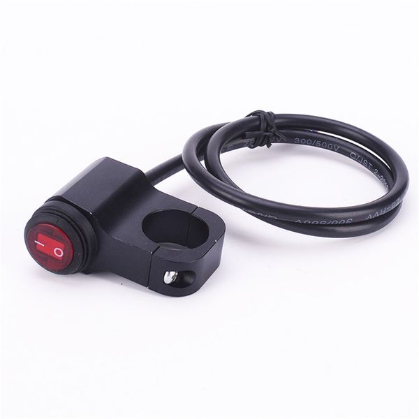 

12v 16a waterproof motorcycle cnc aluminium alloy switches 7/8" 22mm handlebar headlight switch