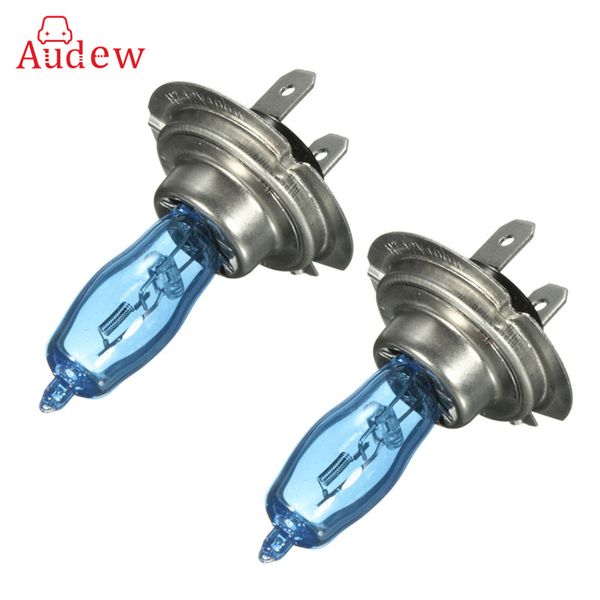 

2pcs h7 xenon light bulbs auto headlight bulb fog light 6000k 12v 55w parking h7 car styling super bright white