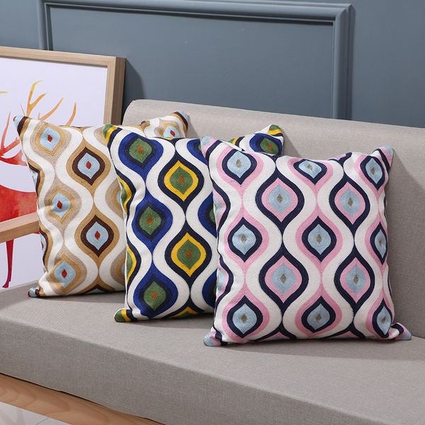 

наволочка новый диван полный вышитые подушки простой автомобиль хлопок подушка милый офис подушки крышки